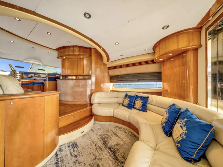 Bareboat Rental Luxury Yacht Aicon with a boat licence