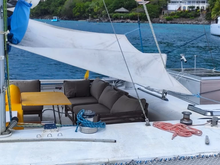 Catamaran rental with or without captain Snotra open40 Les Trois-Îlets