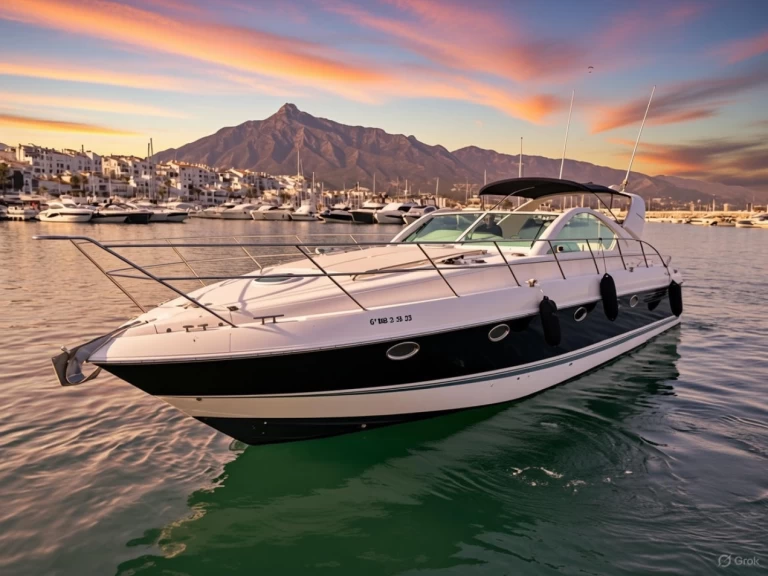 Bareboat Rental Luxury Yacht Fairline with a boat licence