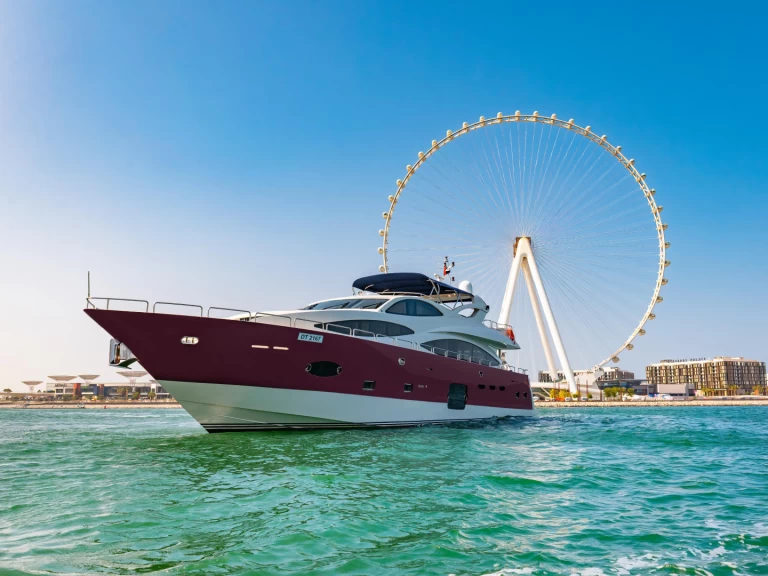 Yacht charter Dubai Marina cheap Kona