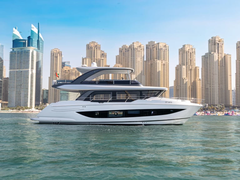 Amie 1 charter bareboat or captained in  Dubai Marina