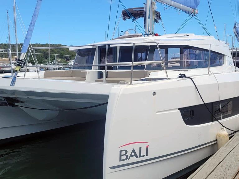 Bareboat Rental Catamaran Bali with a boat licence