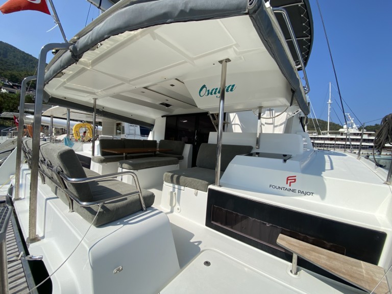 Catamaran rental with or without captain Fountaine Pajot Fethiye