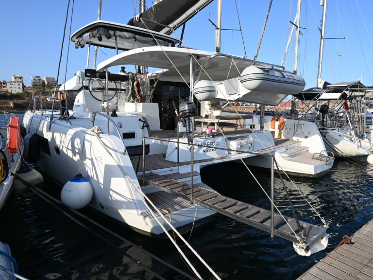 Bareboat Rental Catamaran Lagoon with a boat licence