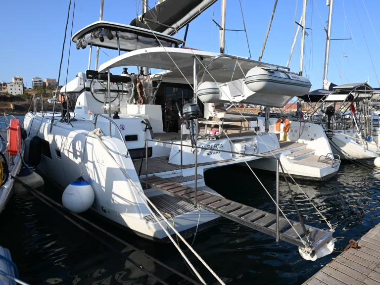 Bareboat Rental Catamaran Lagoon with a boat licence