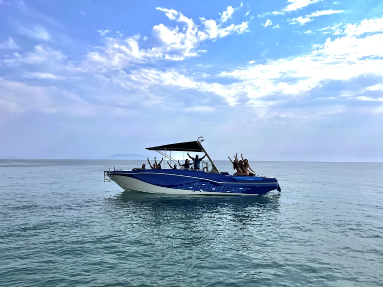 Mercan 32 excursion  charter bareboat or captained in  Vráchos