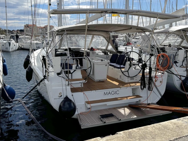 Bénéteau Oceanis 40.1 charter bareboat or captained in  Biograd na Moru