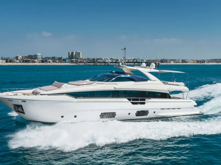 Luxury Yacht rental in New England - Ferretti SOL SHINE 