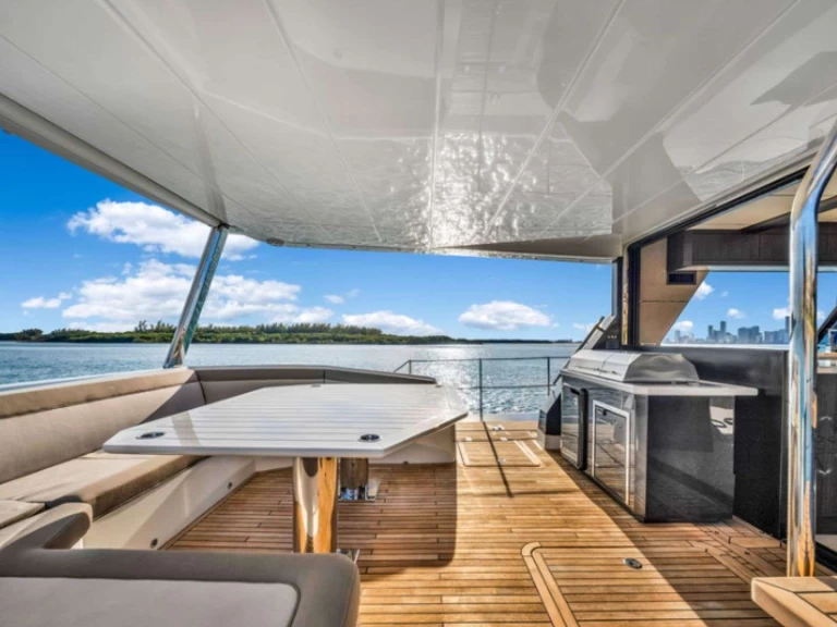 Galeon Seven Seas charter bareboat or captained in  Miami Beach