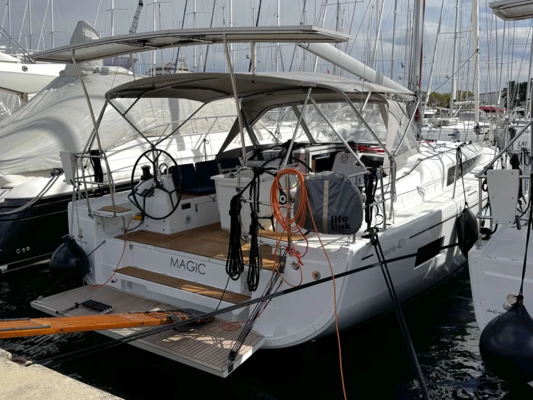 Bénéteau Oceanis 40.1 charter bareboat or captained in  Biograd na Moru
