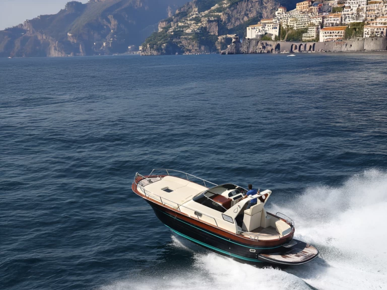 Motorboat rental with or without captain Jeranto Amalfi