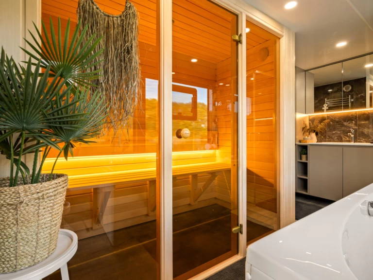 Bareboat Rental Houseboat Luxboot with a boat licence