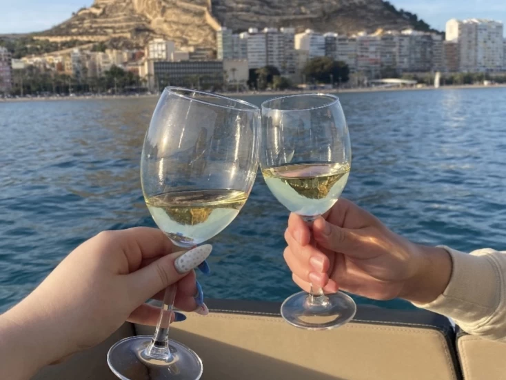 Yacht charter Port of Alicante cheap Merry Fisher 895