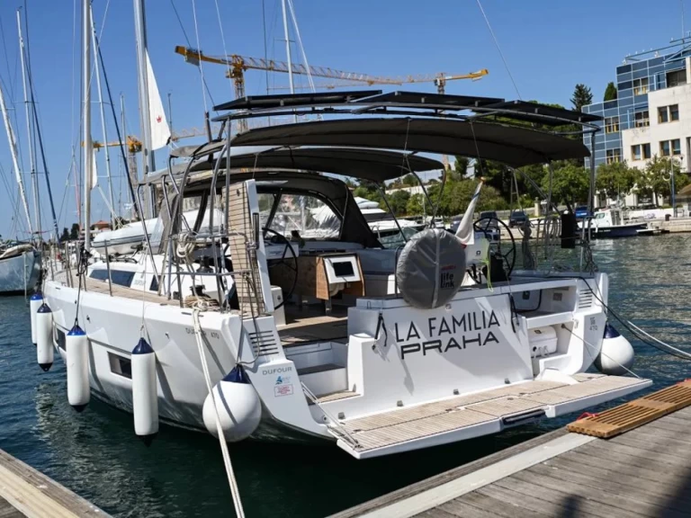 Sailboat rental with or without captain Dufour Zadar