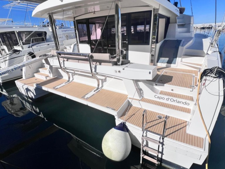 Catamaran for rent Olbia at the best price