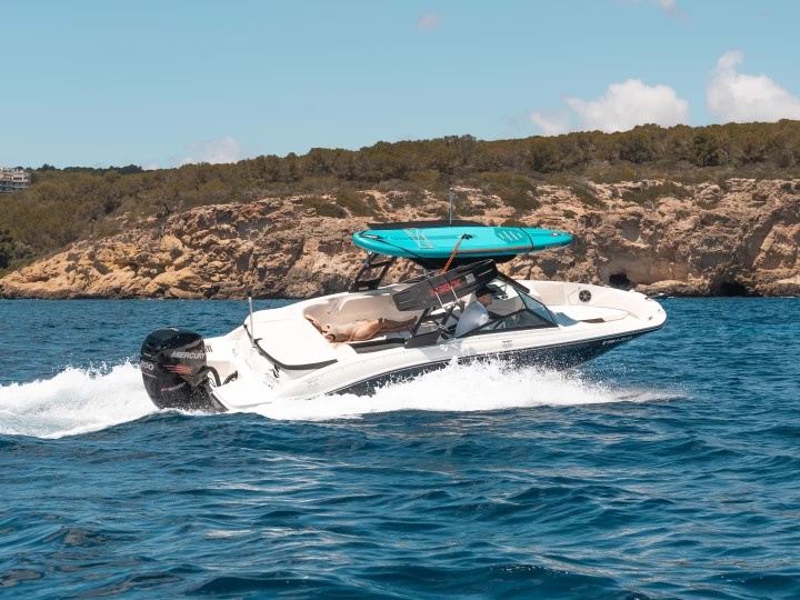 Sea Ray SPX 210 OB in Palma de Mallorca on SamBoat