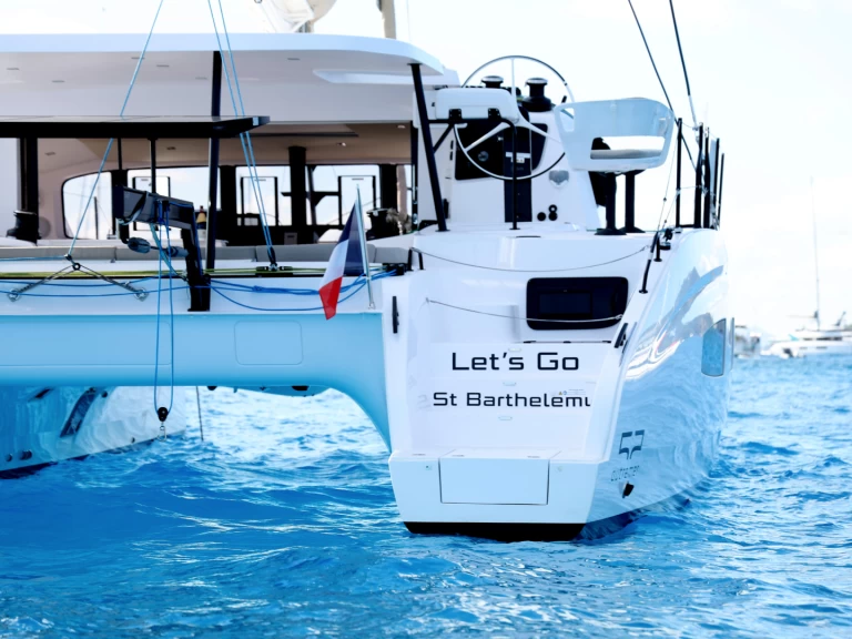 Bareboat Rental Catamaran Outremer with a boat licence