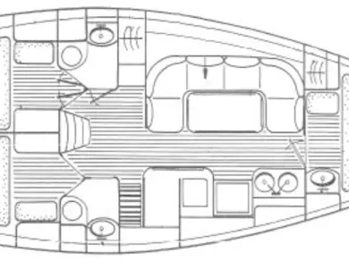 Bareboat Rental Sailboat Jeanneau with a boat licence