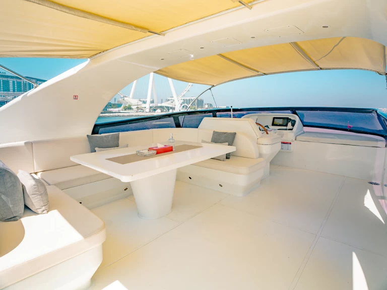 Bareboat Rental Luxury Yacht Sunseeker with a boat licence