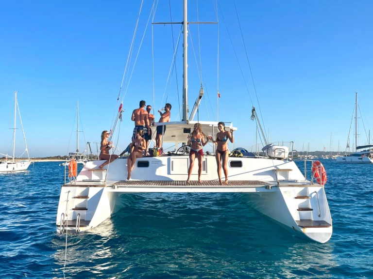 Catamaran for rent Ibiza Town at the best price