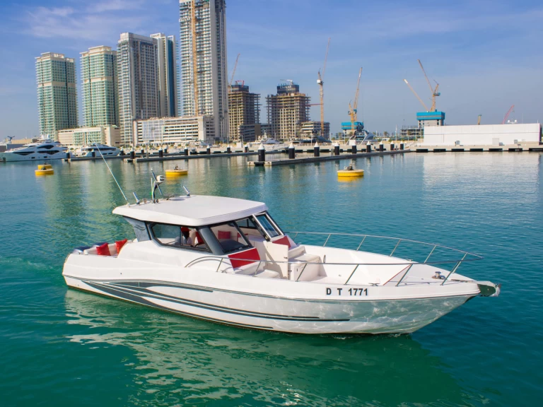 Bareboat Rental Motorboat Sea Ray with a boat licence