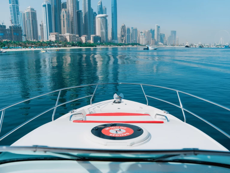 Sea Ray X5 charter bareboat or captained in  Dubaï harbour