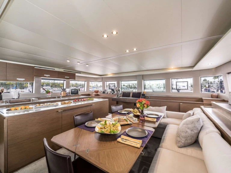 Bareboat Rental Catamaran Lagoon with a boat licence