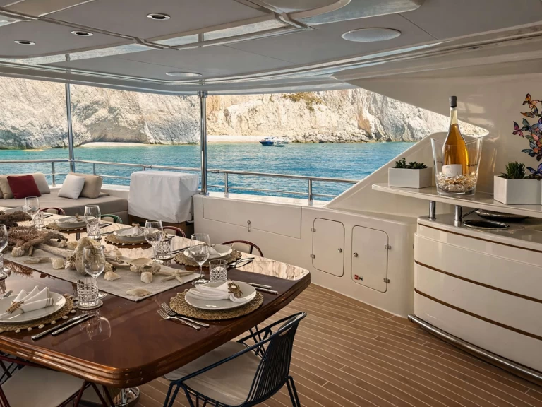 Luxury Yacht rental in Athens - CRN Ancona Bunker