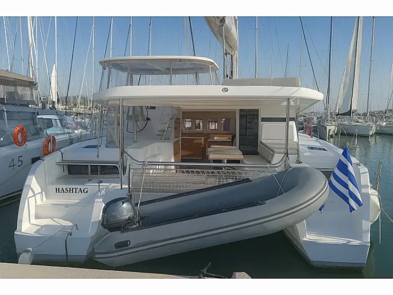Bareboat Rental Catamaran Lagoon with a boat licence