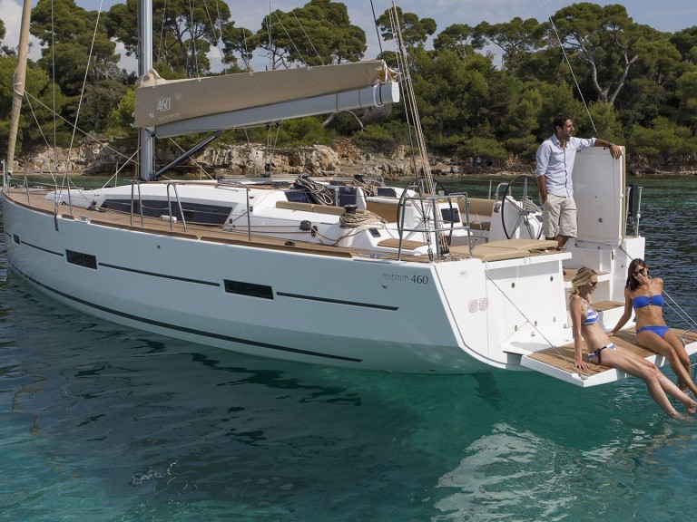 Yacht charter Alimos cheap Dufour 460 Grand Large