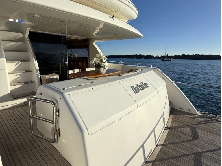 Uniesse 72 Flybridge charter bareboat or captained in  Fontvieille