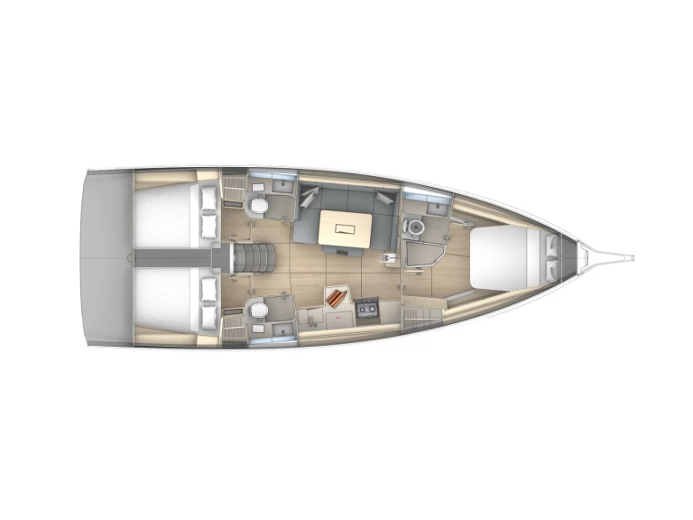 Sailboat rental with or without captain Dufour Skradin