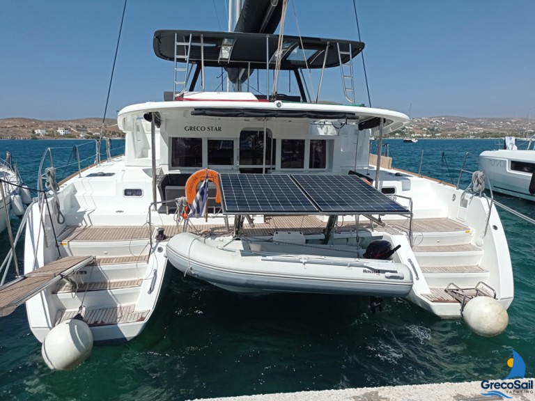 Lagoon Lagoon 450 F charter bareboat or captained in  Alimos