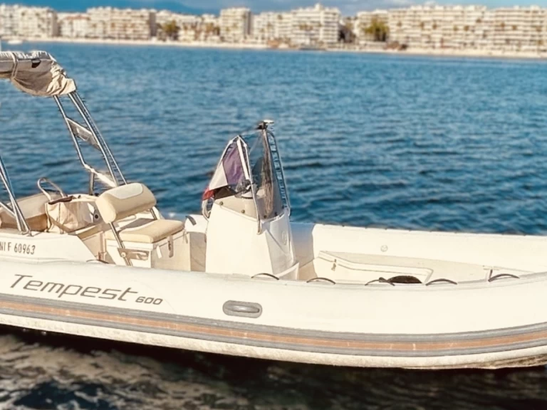 RIB rental with or without captain Capelli Vallauris