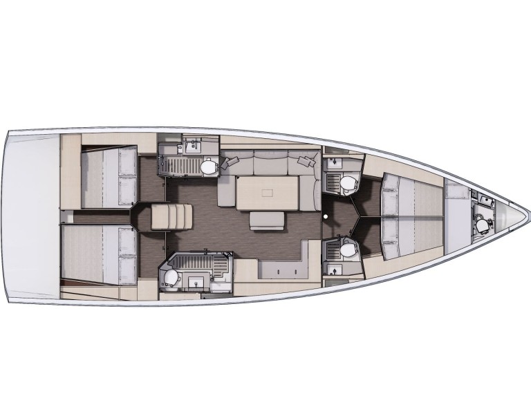 Yacht charter Skradin cheap Dufour 470