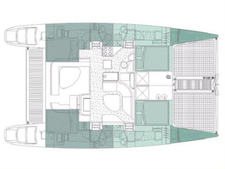 Boat rental Voyage Voyage 440 in Palma de Mallorca on Samboat