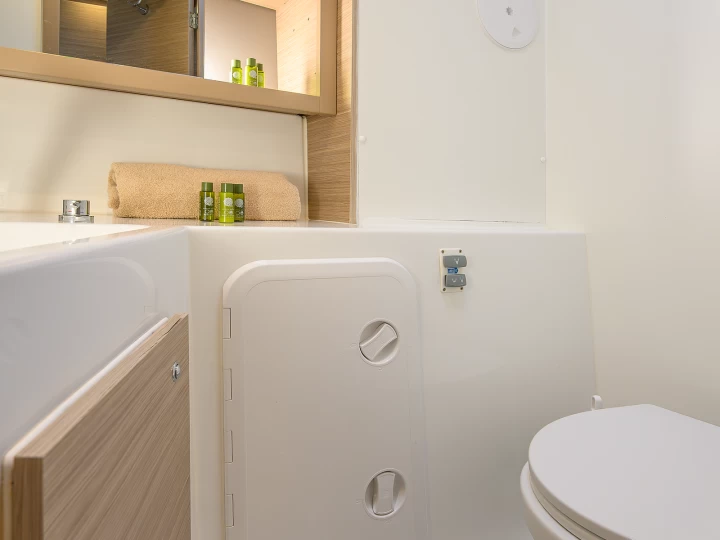 Bareboat Rental Catamaran Lagoon with a boat licence