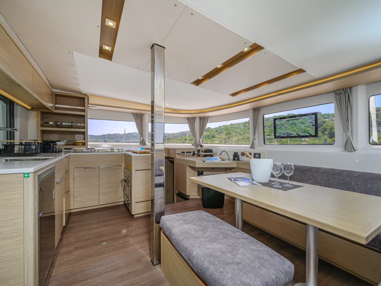 Bareboat Rental Catamaran Lagoon with a boat licence