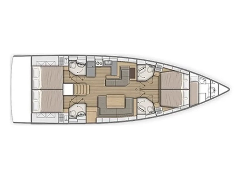 Yacht charter Alimos cheap Oceanis 51.1