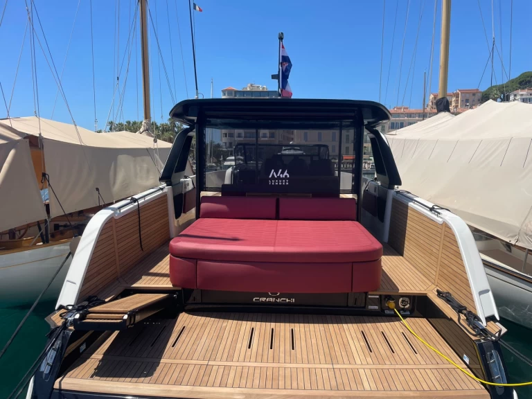 Cranchi Cranchi A 46 charter bareboat or captained in  Cannes