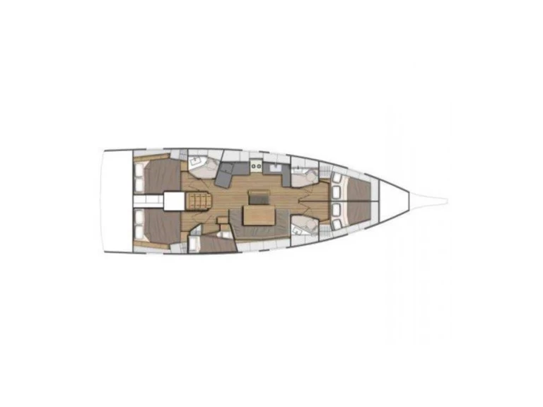 Bareboat Rental Sailboat Bénéteau with a boat licence