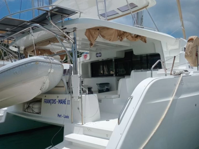Catamaran rental with or without captain Lagoon Praslin Island