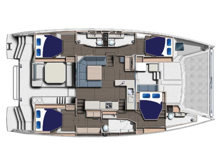 Yacht charter Adaköy cheap Catamaran 50