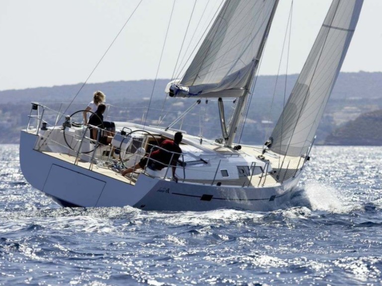 Hanse Hanse 470 charter bareboat or captained in  Vlychada