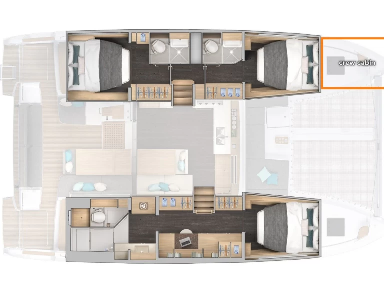Catamaran rental with or without captain Lagoon Kaštela