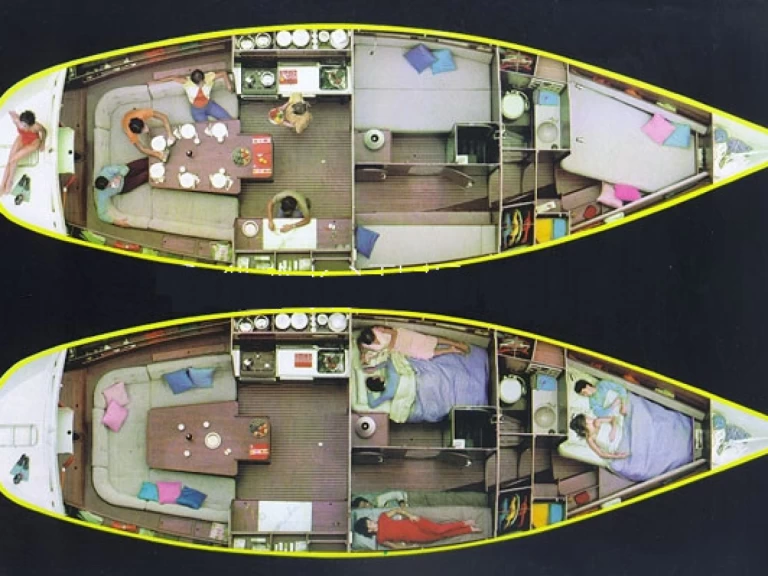 Bareboat Rental Sailboat Comar with a boat licence