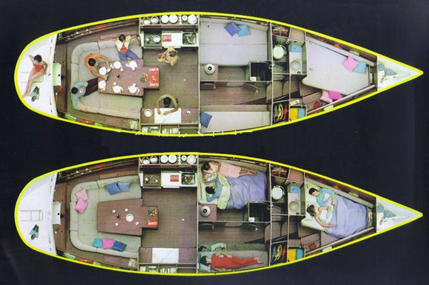 Bareboat Rental Sailboat Comar with a boat licence