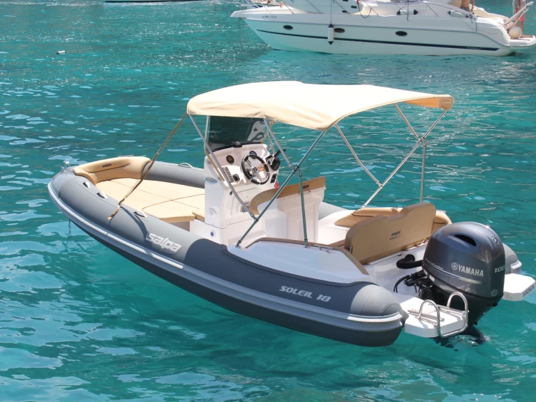 RIB rental with or without captain Salpa Can Picafort