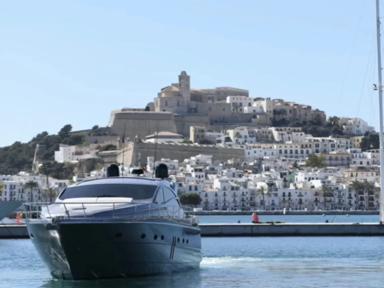 Pershing Pershing 62 charter bareboat or captained in  Ibiza Town