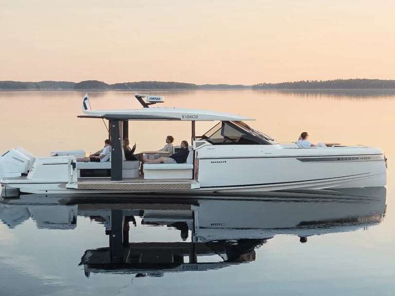 Motorboat rental in Alyki - Saxdor Saxdor 400 GTO